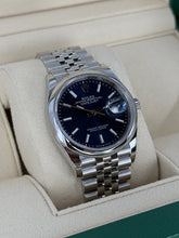 Carica l&#39;immagine nel visualizzatore di Gallery, Rolex Datejust 36mm Blu ref. 126200 year 2021 full set
