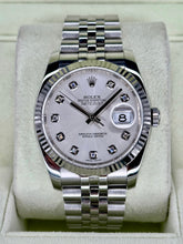 Carica l&#39;immagine nel visualizzatore di Gallery, Rolex Datejust 36 116234 year 2015 full set
