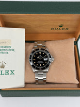 Carica l&#39;immagine nel visualizzatore di Gallery, Rolex Submariner Date 16610 year 1993 full set
