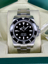 Carica l&#39;immagine nel visualizzatore di Gallery, Rolex Submariner no date 114060 year 2014 FULL SET
