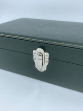 Carica l&#39;immagine nel visualizzatore di Gallery, Box porta orologi Biondo 10 posti verde
