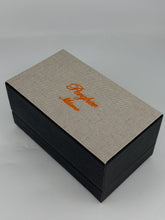 Carica l&#39;immagine nel visualizzatore di Gallery, Box luxury porta orologi Biondo 3 posti nera
