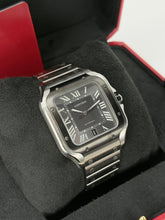 Carica l&#39;immagine nel visualizzatore di Gallery, Cartier Santos Large WSSA0037 year 2022 full set
