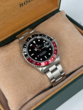 Carica l'immagine nel visualizzatore di Gallery, Rolex GMT-Master II coke ref. 16710 year 1997 full set
