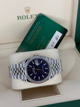 Carica l&#39;immagine nel visualizzatore di Gallery, Rolex Datejust 36mm Blu ref. 126200 year 2021 full set
