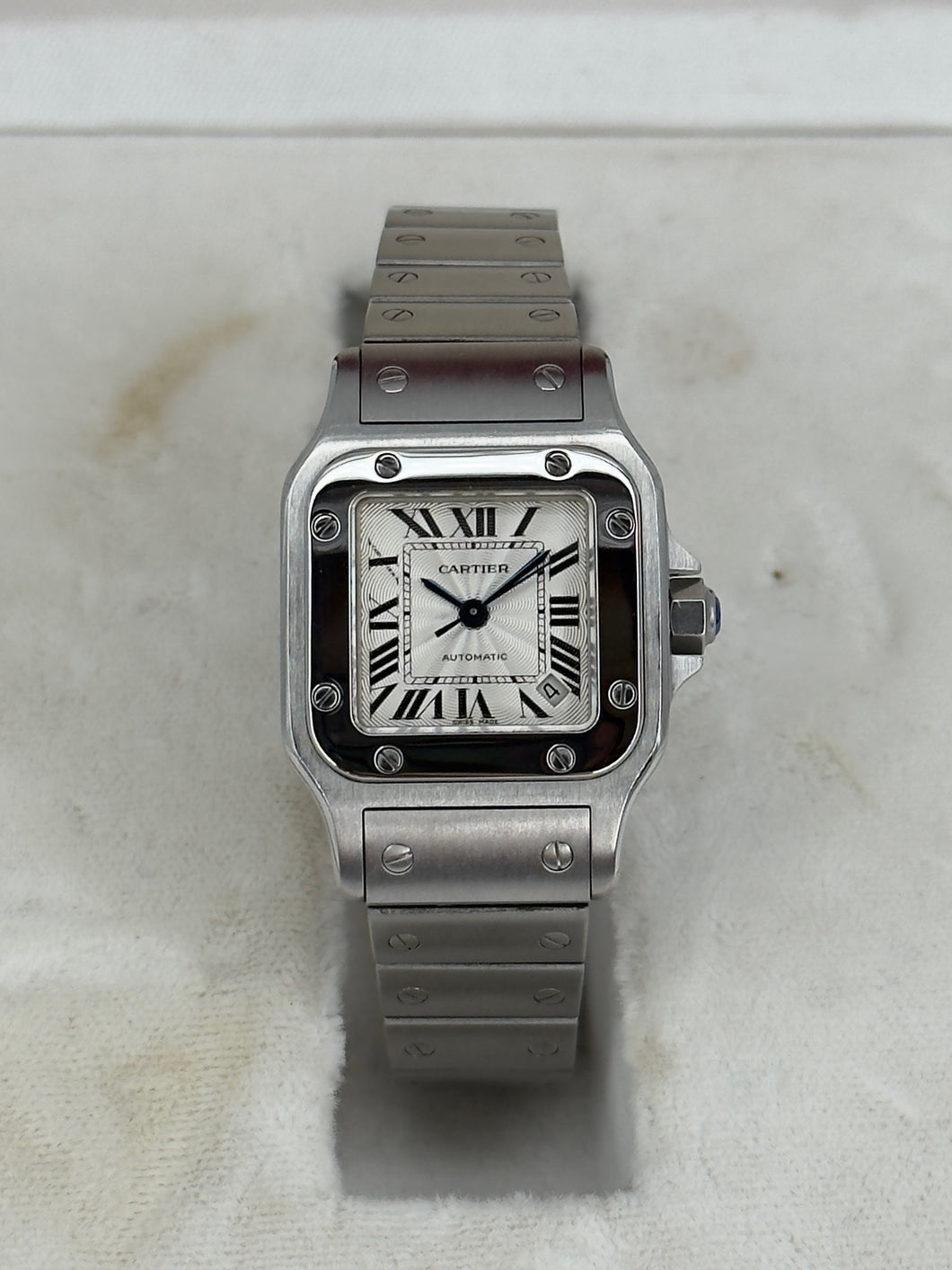 Cartier Santos Galbée ref. 2423 year 2005 full set
