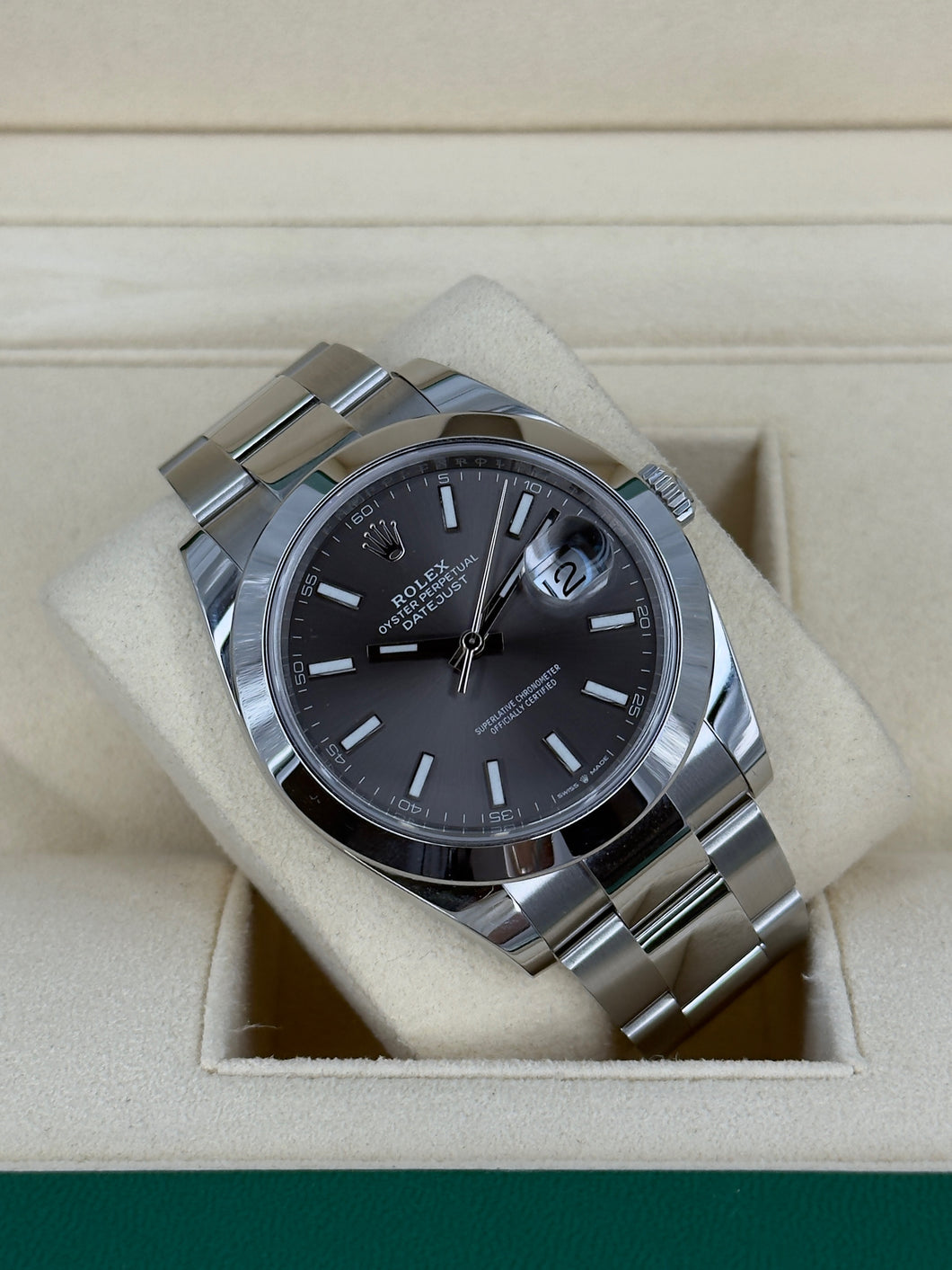 Rolex Datejust 41 ref. 126300 year 2019 full set
