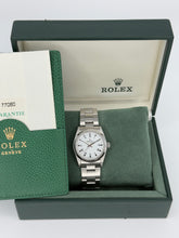 Carica l&#39;immagine nel visualizzatore di Gallery, Rolex Oyster Perpetual 31 ref. 77080 year 2001 full set
