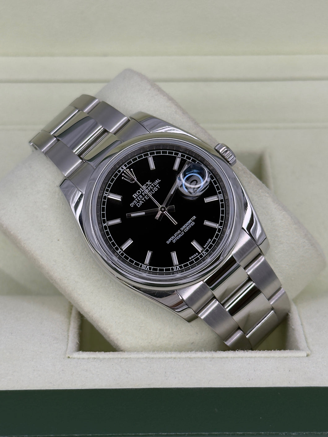 Rolex Datejust 36mm ref. 116200 year 2011 full set
