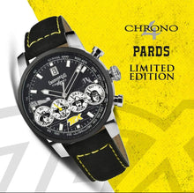 Carica l&#39;immagine nel visualizzatore di Gallery, Eberhard Chrono 4 X Tex Willer 31079CP Quadrante Nero 42mm limited edition 150 pz
