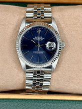 Carica l&#39;immagine nel visualizzatore di Gallery, Rolex Datejust 36 ref. 16234 year 1987 FULL SET
