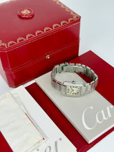 Carica l&#39;immagine nel visualizzatore di Gallery, Cartier Tank Française ref. 2302 full set
