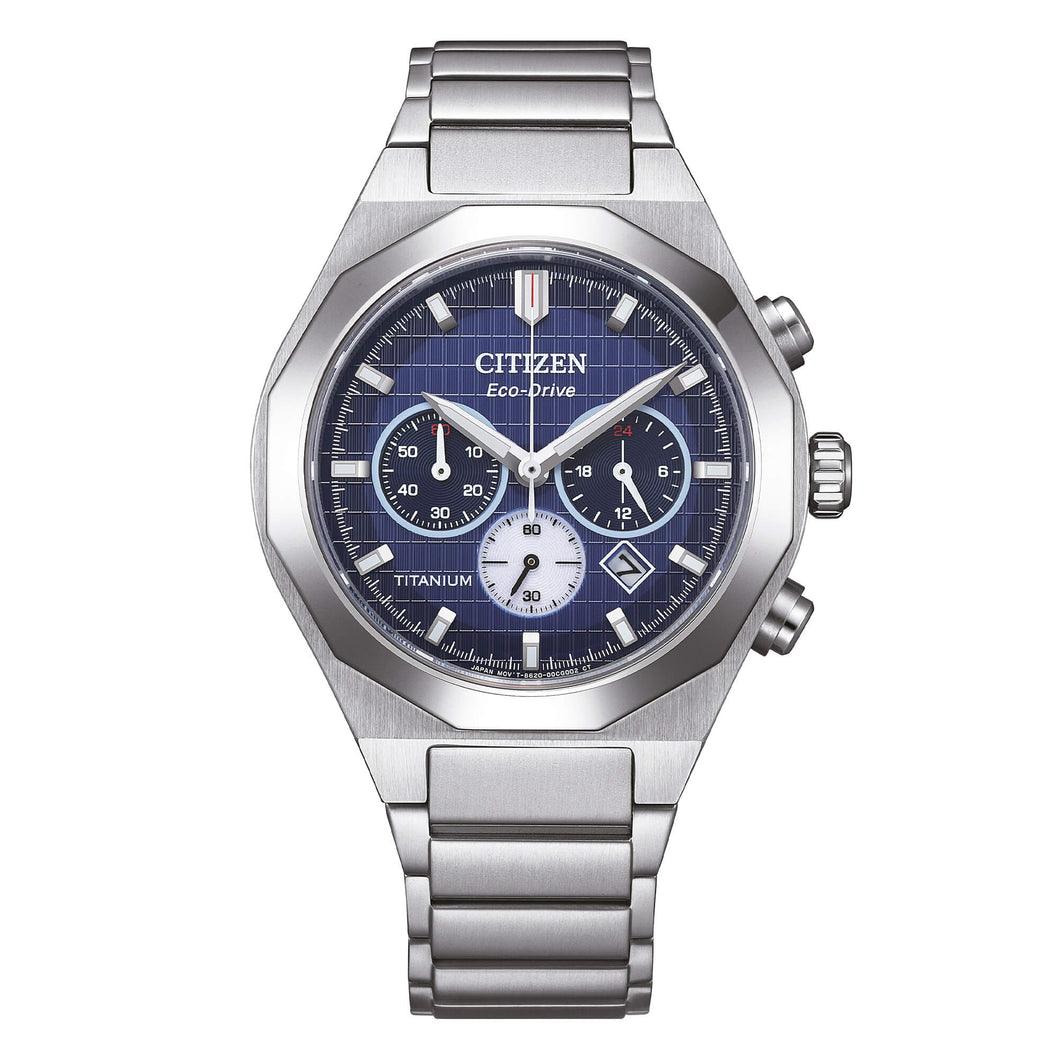 Citizen Zenshin Senkei Crono Super Titanio Eco-Drive CA4691-59L