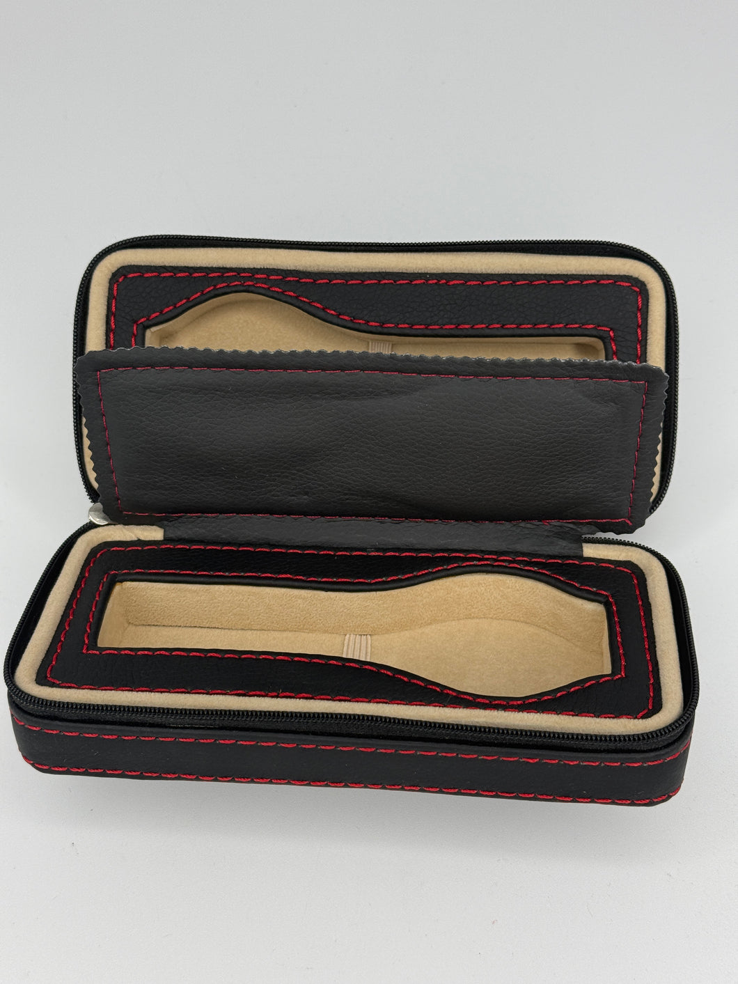 Box porta orologi 2 posti similpelle