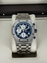Carica l&#39;immagine nel visualizzatore di Gallery, Audemars Piguet Royal Oak Offshore Chronograph titanium ref. 25721TI.OO.1000TI.04.A year 2007 full set
