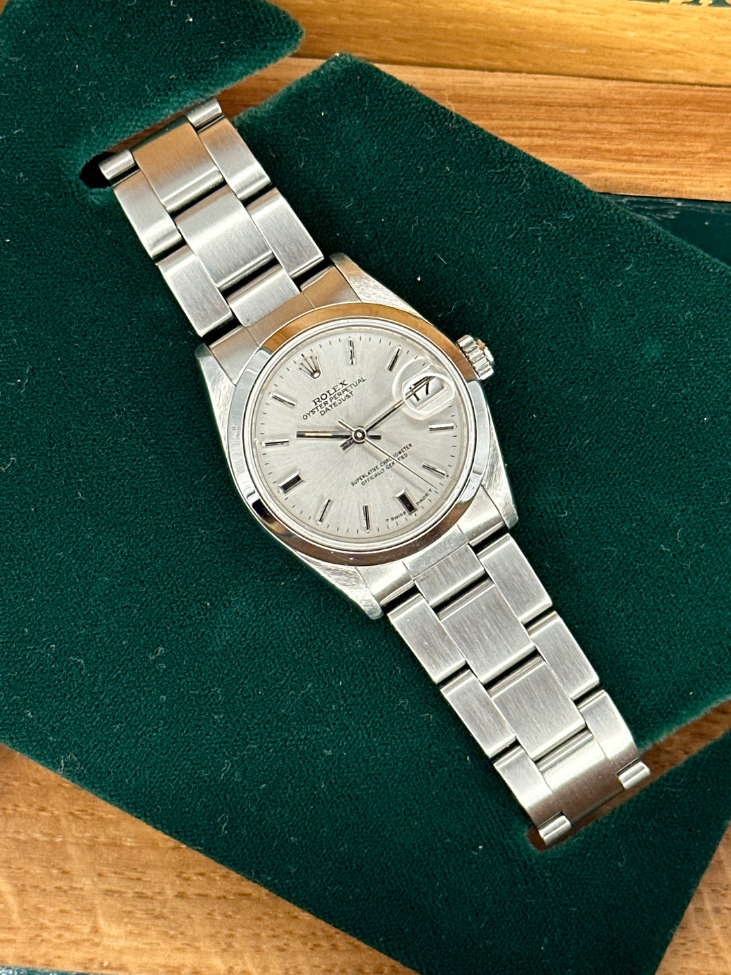 Rolex Datejust 31 ref. 68240 year 1984 Full set