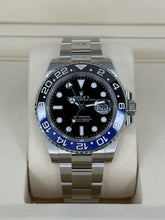 Carica l&#39;immagine nel visualizzatore di Gallery, Rolex GMT-Master II Batman 126710BLNR year 2025 full set LIKE NEW
