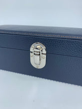 Carica l&#39;immagine nel visualizzatore di Gallery, Box luxury porta orologi Biondo 5 posti blu
