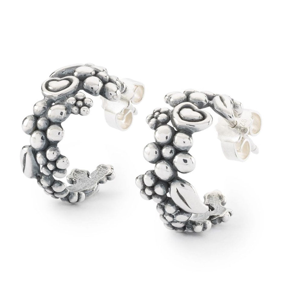 Orecchini TROLLBEADS by Thun Ghirlanda d'amore