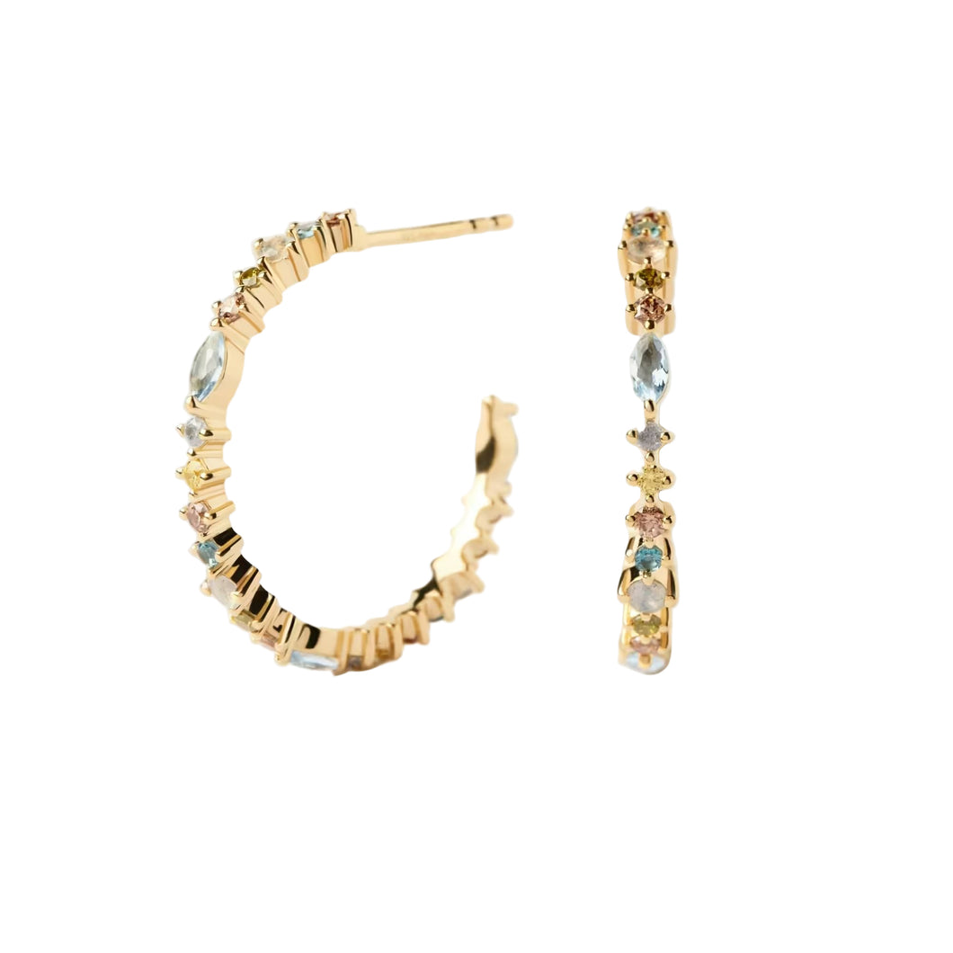 Orecchini a cerchio donna PDPaola Color AR01-C78-U