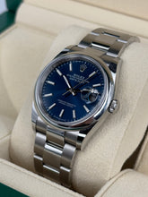 Carica l&#39;immagine nel visualizzatore di Gallery, Rolex Datejust 36 ref 126200 year 2023 full set like new
