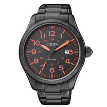 Carica l&#39;immagine nel visualizzatore di Gallery, Citizen Eco-Drive in acciaio IP nero BM6835-58E
