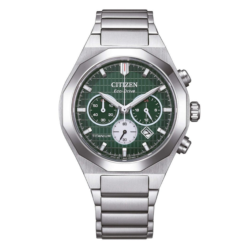 Citizen Zenshin Senkei Crono Super Titanio Eco-Drive CA4691-59X