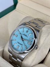 Carica l&#39;immagine nel visualizzatore di Gallery, Rolex Oyster Perpetual 41 Tiffany ref. 124300 2022 LIKE NEW full set
