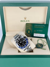 Carica l&#39;immagine nel visualizzatore di Gallery, Rolex GMT-Master II “Batman” 126710BLNR 2023 LIKE NEW FULL SET
