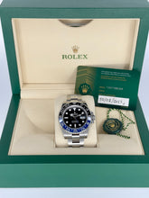 Carica l&#39;immagine nel visualizzatore di Gallery, Rolex GMT-Master II “Batman” 126710BLNR 2023 LIKE NEW FULL SET
