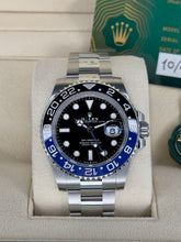 Carica l&#39;immagine nel visualizzatore di Gallery, Rolex GMT-Master II “Batman” 126710BLNR 2023 LIKE NEW FULL SET
