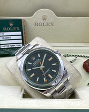 Carica l&#39;immagine nel visualizzatore di Gallery, Rolex Milgauss 116400GV YEAR 2010 FULL SET
