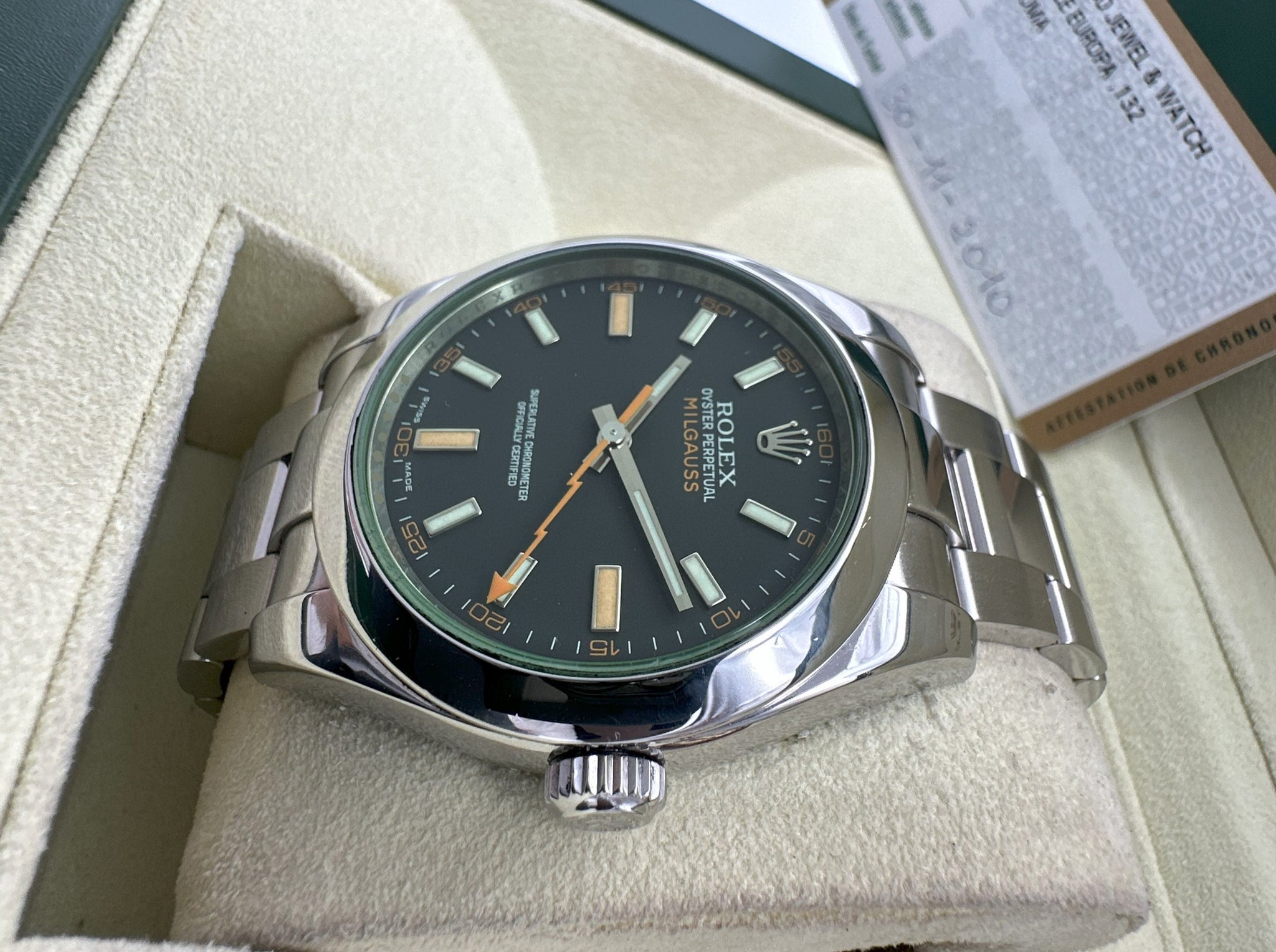 Rolex milgauss outlet prezzo listino