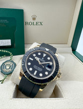 Carica l&#39;immagine nel visualizzatore di Gallery, Rolex Yacht-Master oro giallo 226658 Oysterflex 42mm FULL SET 2022
