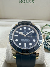 Carica l&#39;immagine nel visualizzatore di Gallery, Rolex Yacht-Master oro giallo 226658 Oysterflex 42mm FULL SET 2022
