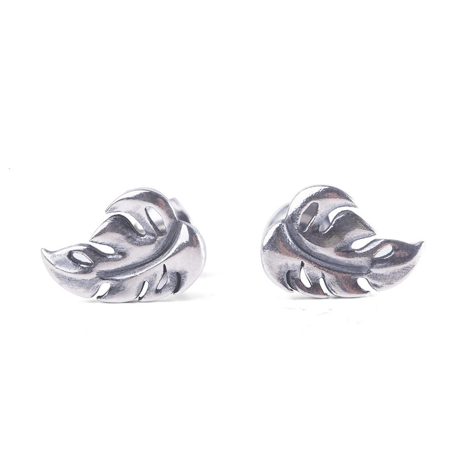 Orecchini TROLLBEADS Foglie Tropicali