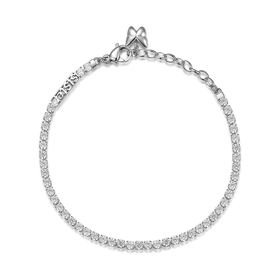Bracciale donna BROSWAY tennis bianco Sorella