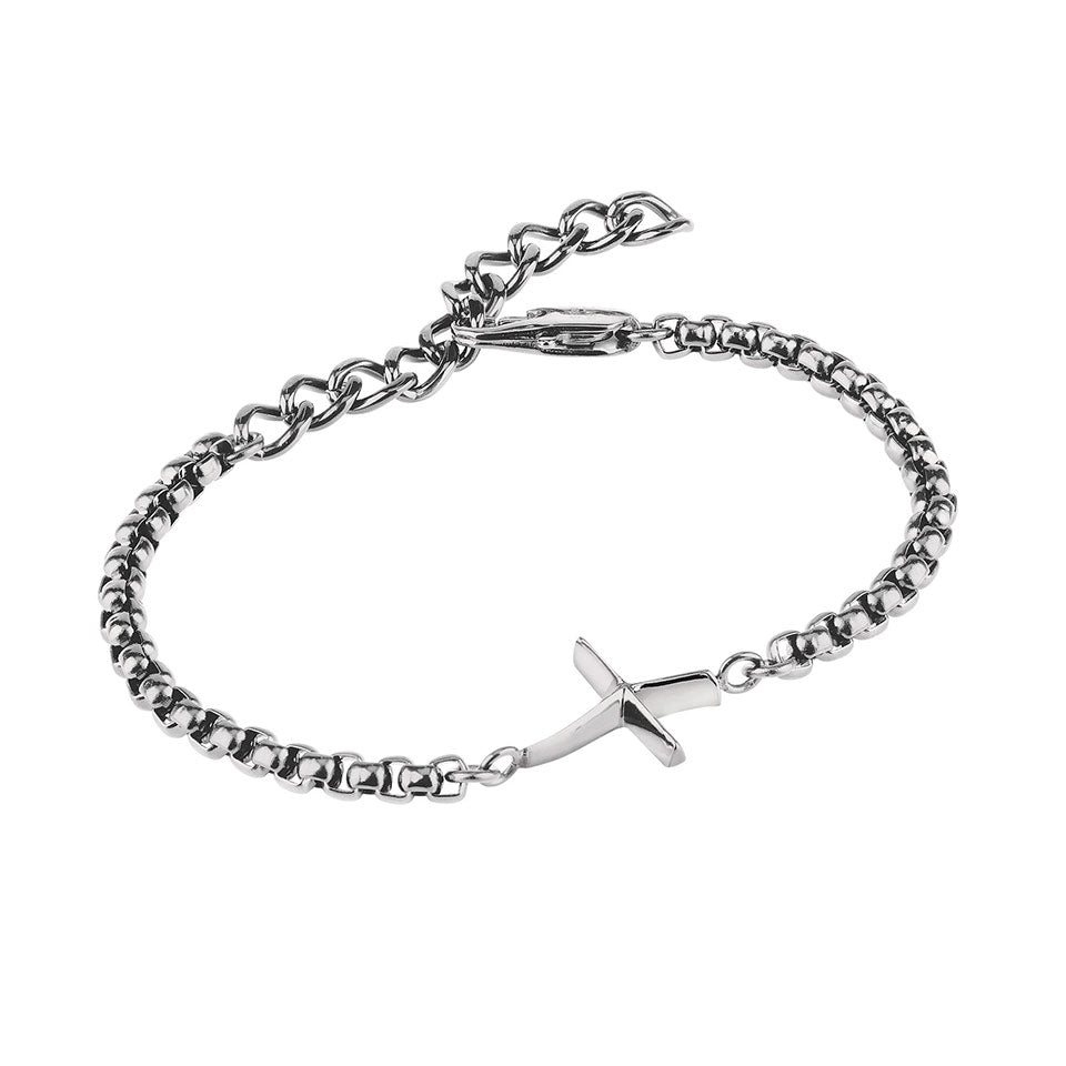 Bracciale uomo BREIL con croce