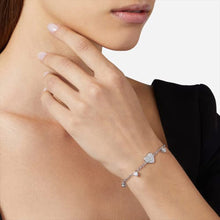Carica l&#39;immagine nel visualizzatore di Gallery, Bracciale donna CHIARA FERRAGNI con cuori in argento
