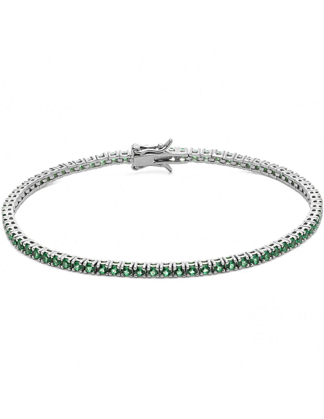 Bracciale tennis Comete in argento e zirconi