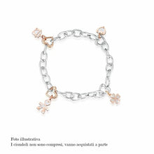 Carica l&#39;immagine nel visualizzatore di Gallery, Bracciale donna LE BEBÉ argento e oro rosa
