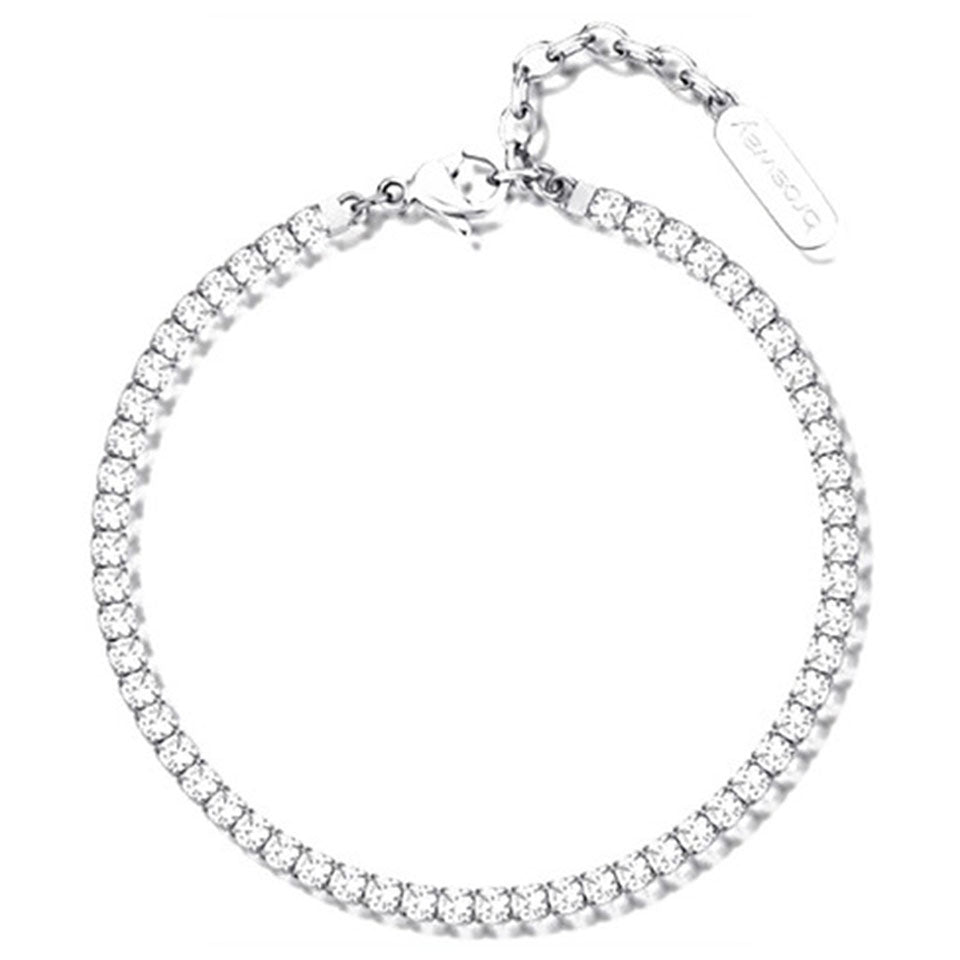 Bracciale donna BROSWAY tennis bianco