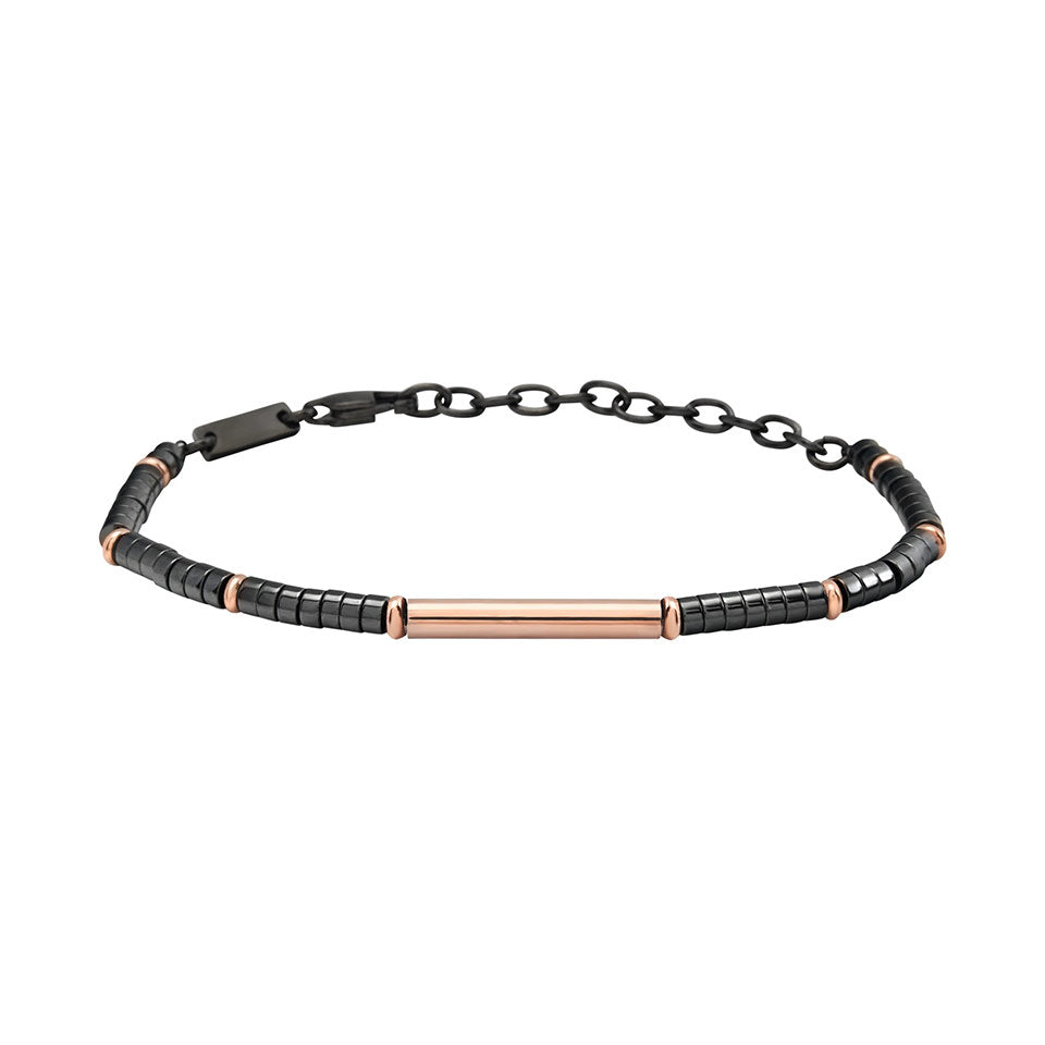 Bracciale uomo BREIL ematite