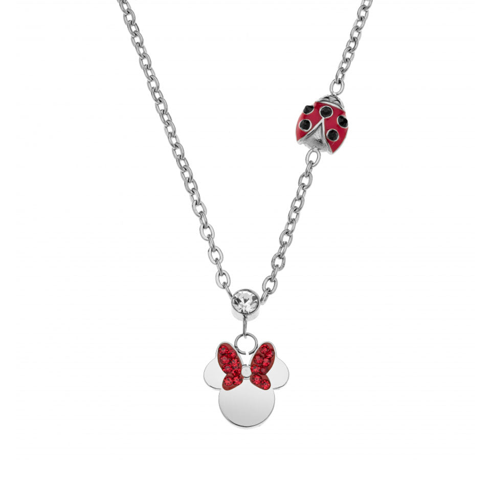 Collana coccinella con strass - Gioielli - Collane - di utentechiu Collana coccinella con strass - Gioielli - Collane - di utentechiu