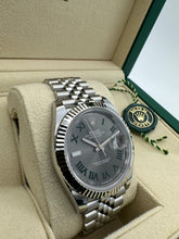 Carica l&#39;immagine nel visualizzatore di Gallery, Rolex Datejust &quot;Wimbledon&quot; 41mm 126334 LIKE NEW FULL SET 2022
