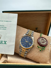 Carica l&#39;immagine nel visualizzatore di Gallery, Rolex Datejust 16233 acciaio e oro giallo 18kt
