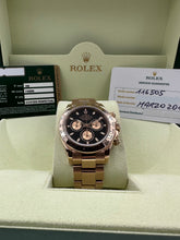 Carica l&#39;immagine nel visualizzatore di Gallery, Rolex Daytona Cosmograph 40mm oro rosa 18k  ref. 116505 anno 2010
