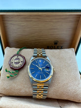 Carica l&#39;immagine nel visualizzatore di Gallery, Rolex Datejust 16233 acciaio e oro giallo 18kt
