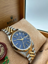 Carica l&#39;immagine nel visualizzatore di Gallery, Rolex Datejust 16233 acciaio e oro giallo 18kt
