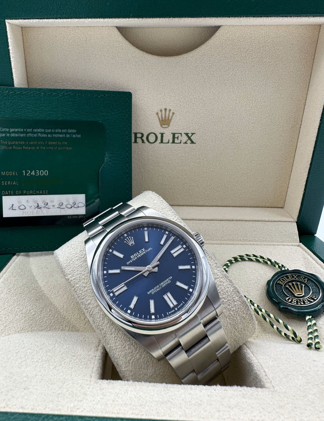 Rolex Oyster Perpetual 124300 LIKE NEW 2020